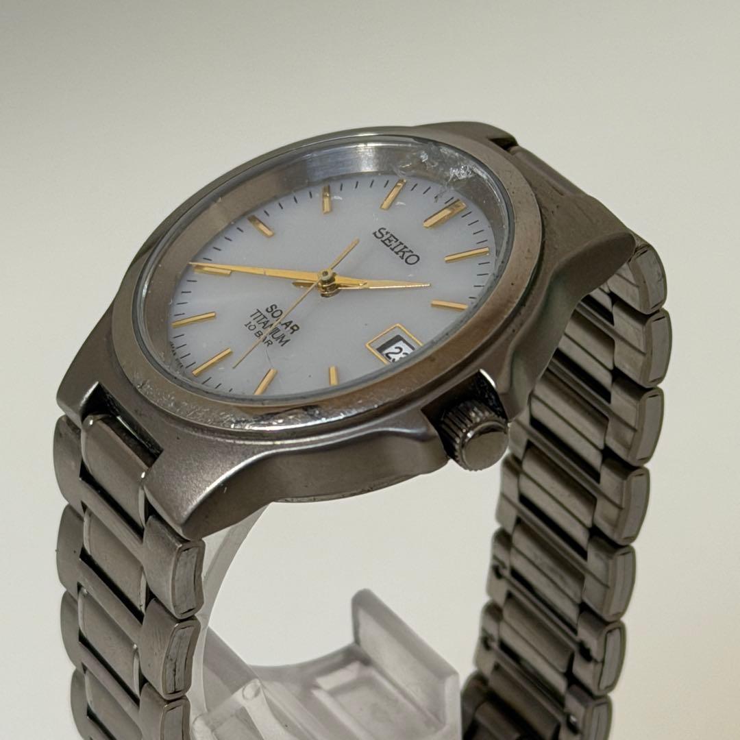 【現状渡】SEIKO V145-0D60 ソーラー チタン — image 2