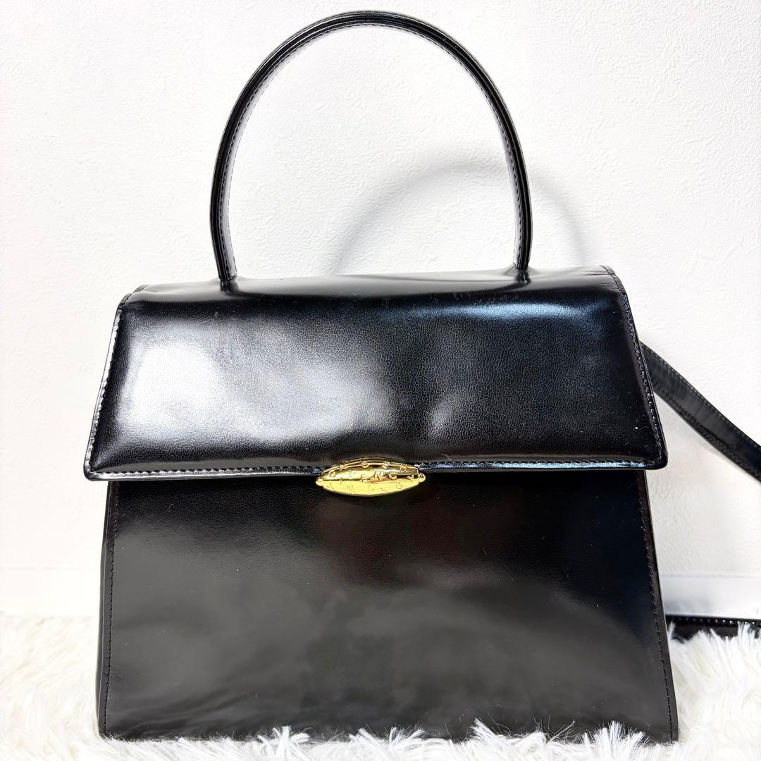 Givenchy ジバンシー 2way ハンドバッグ ショルダーバッグ ブラック — image 2