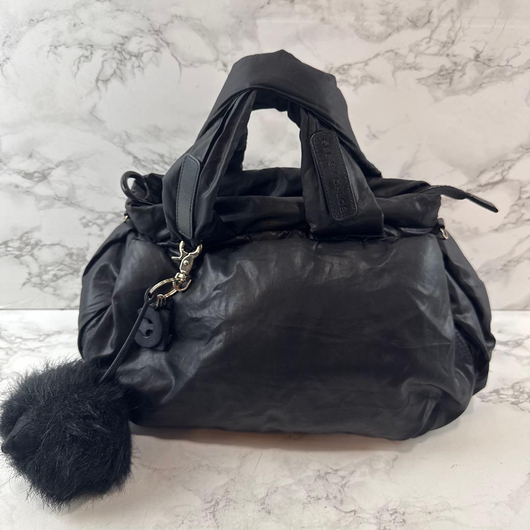 SEE BY CHLOE シーバイクロエ ジョイライダーハンドバッグ 黒ブラック — image 2