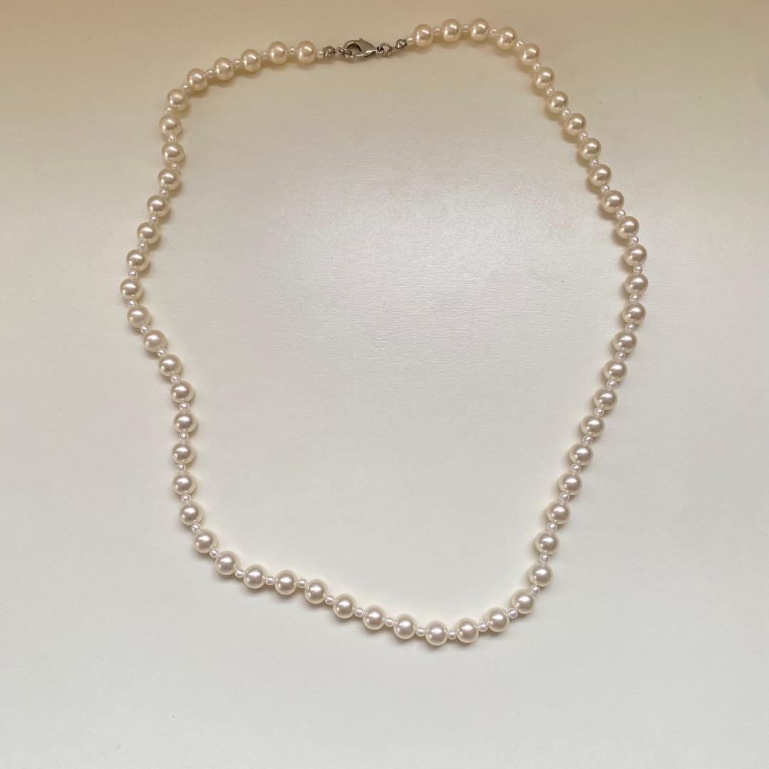 フェイクパールネックレス 3点セット レディース — image 3