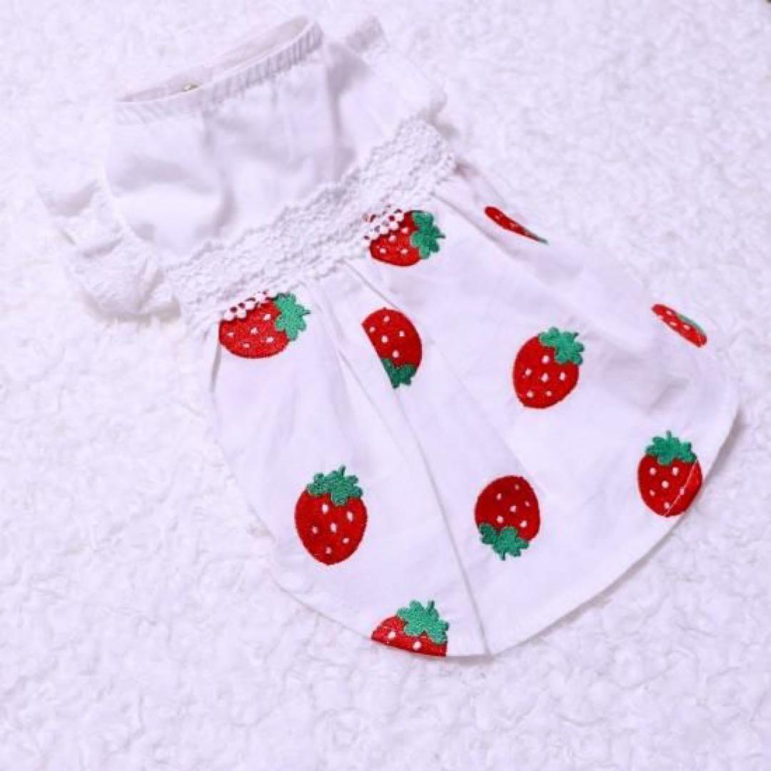 【新品未使用】STRAWBERRYコットンワンピース — image 2