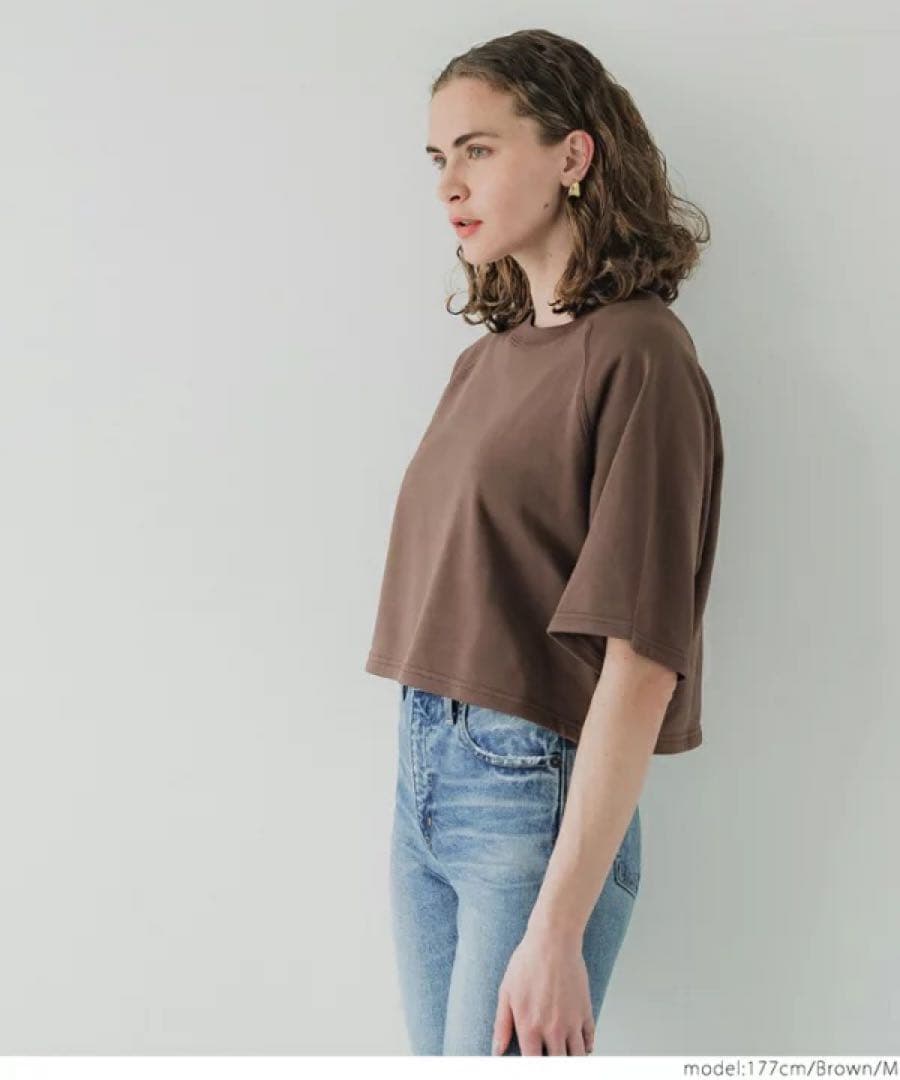 新品未開封　coca ミニ裏毛ラグランTシャツ — image 3