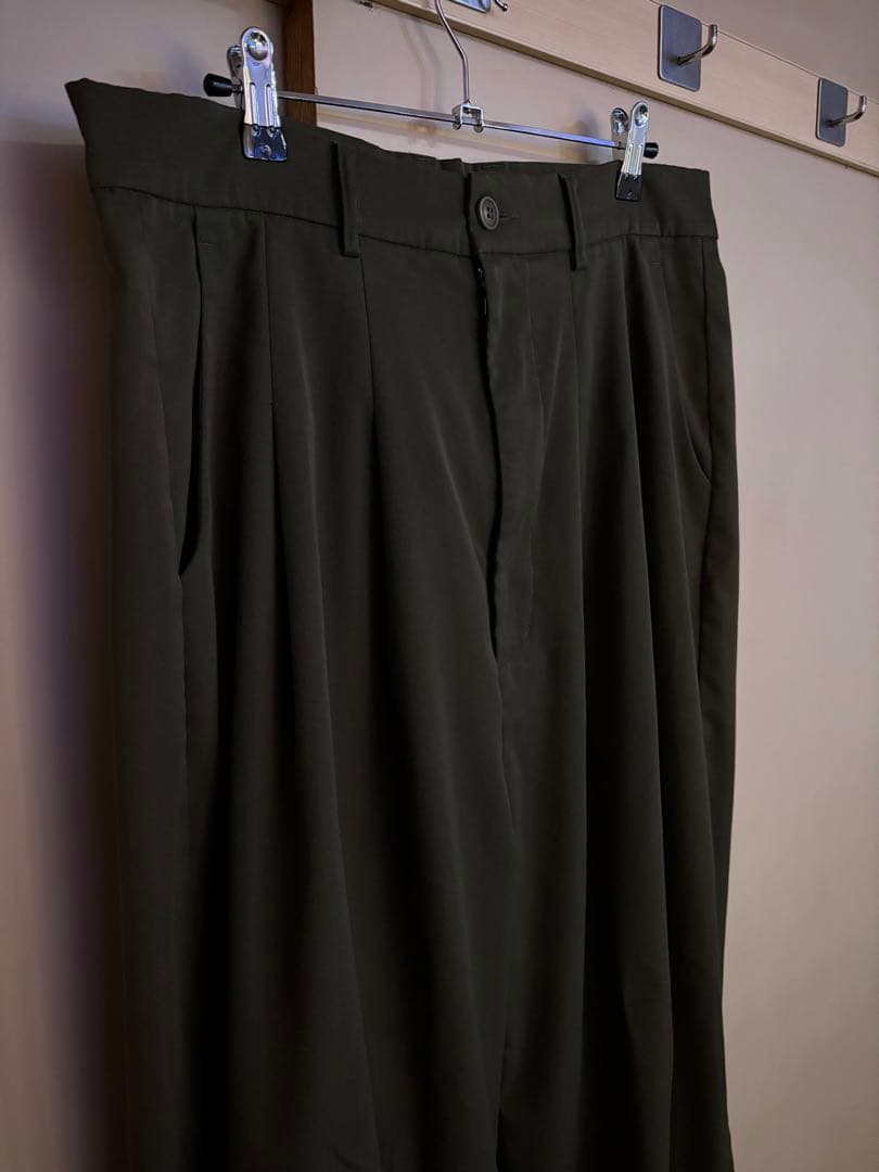 【remer】 ルーズテーパードワイドパンツ — image 4