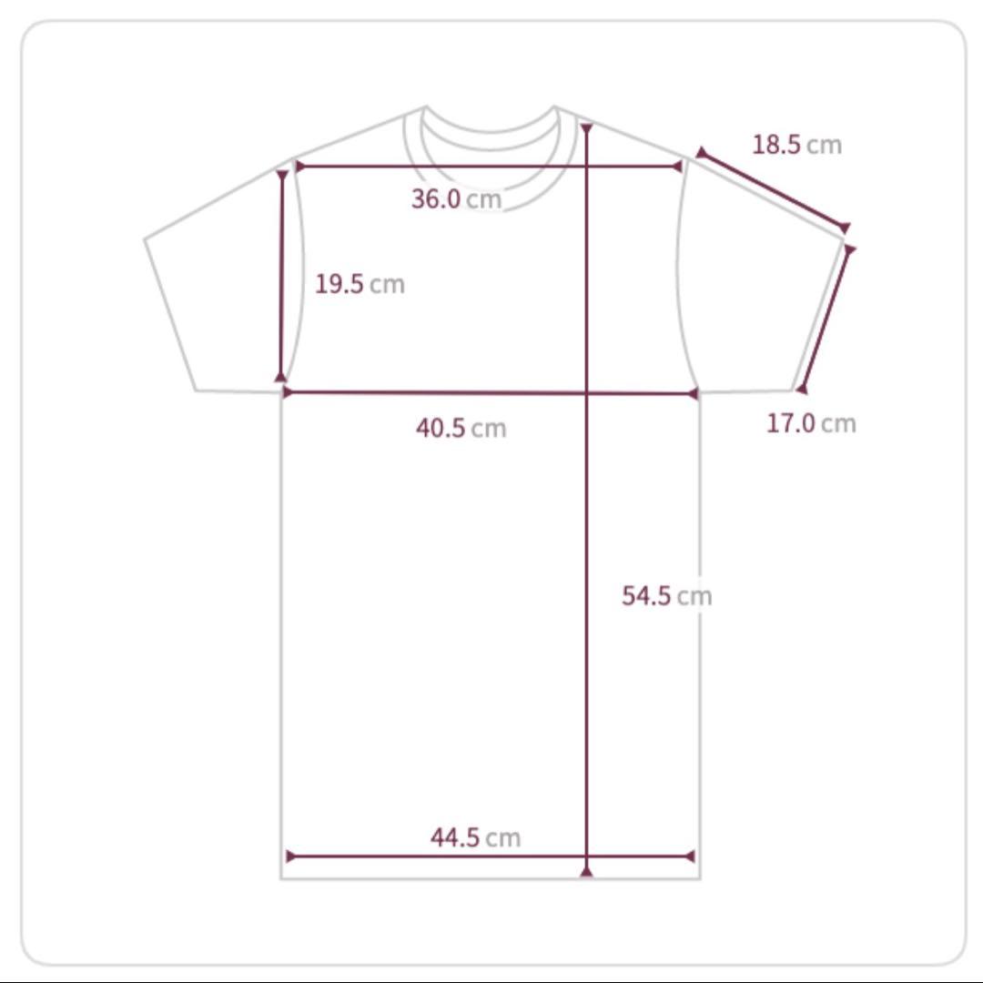 エディレタリング Tシャツ ホワイト ライトブルー 渦巻き柄 nugu — image 5