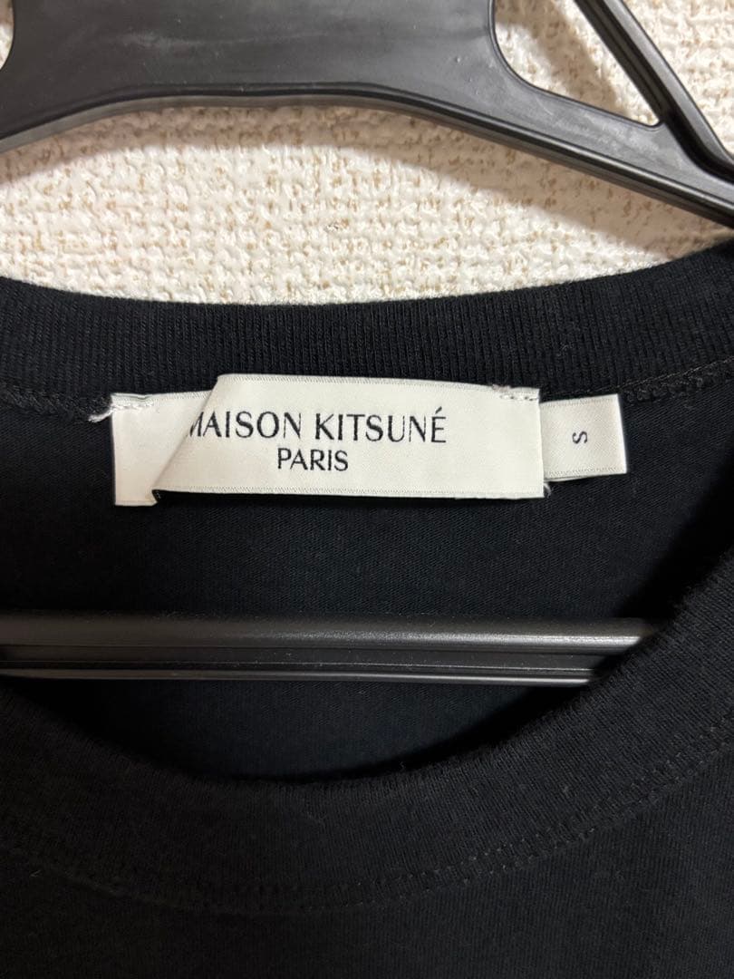 k*n様 MAISON KITSUNÉ ブラック Tシャツ S — image 2