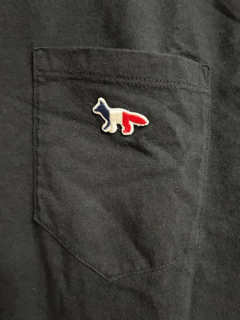 k*n様 MAISON KITSUNÉ ブラック Tシャツ S — image 4
