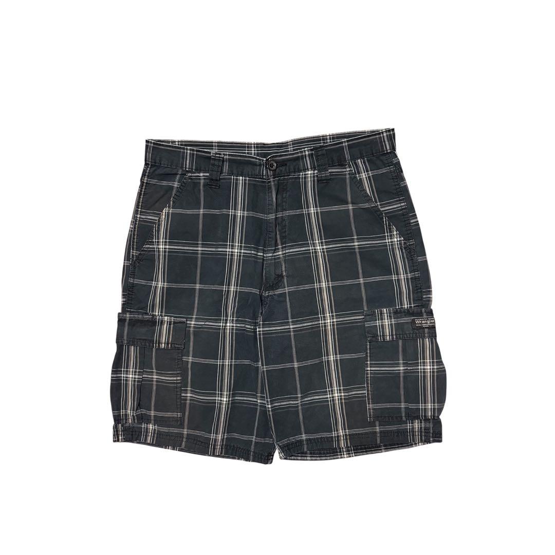 00s〜 baggy check cargo shorts — image 3