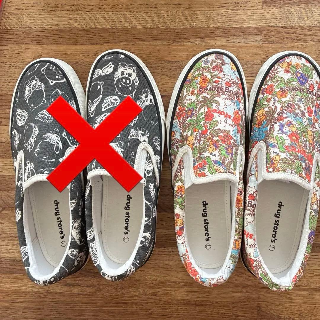 《新品》　drug store's スニ一カー　L 2足セット — image 2