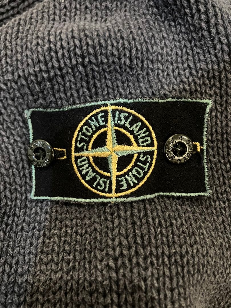 stone island フルジップコットンニット/グリーンエッジ アーカイブ — image 2