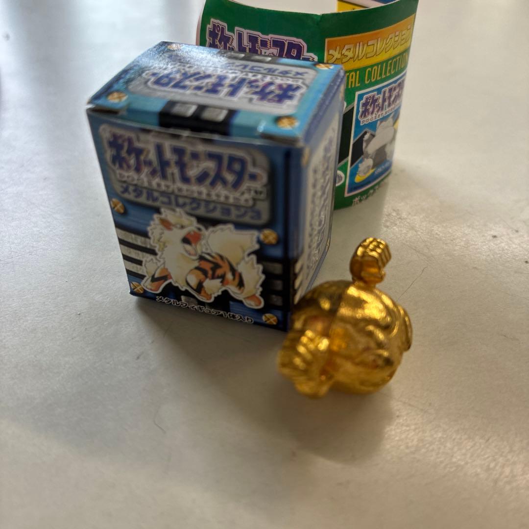 ポケットモンスター メタルコレクション3 イシツブテ　金　新品未使用品 — image 2