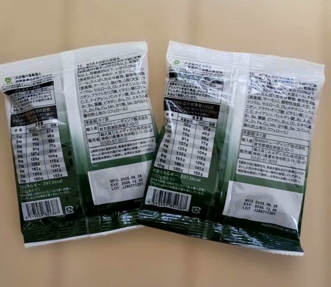 Dr. CREDO No.3 ドッグフード 50g 2袋セット — image 2