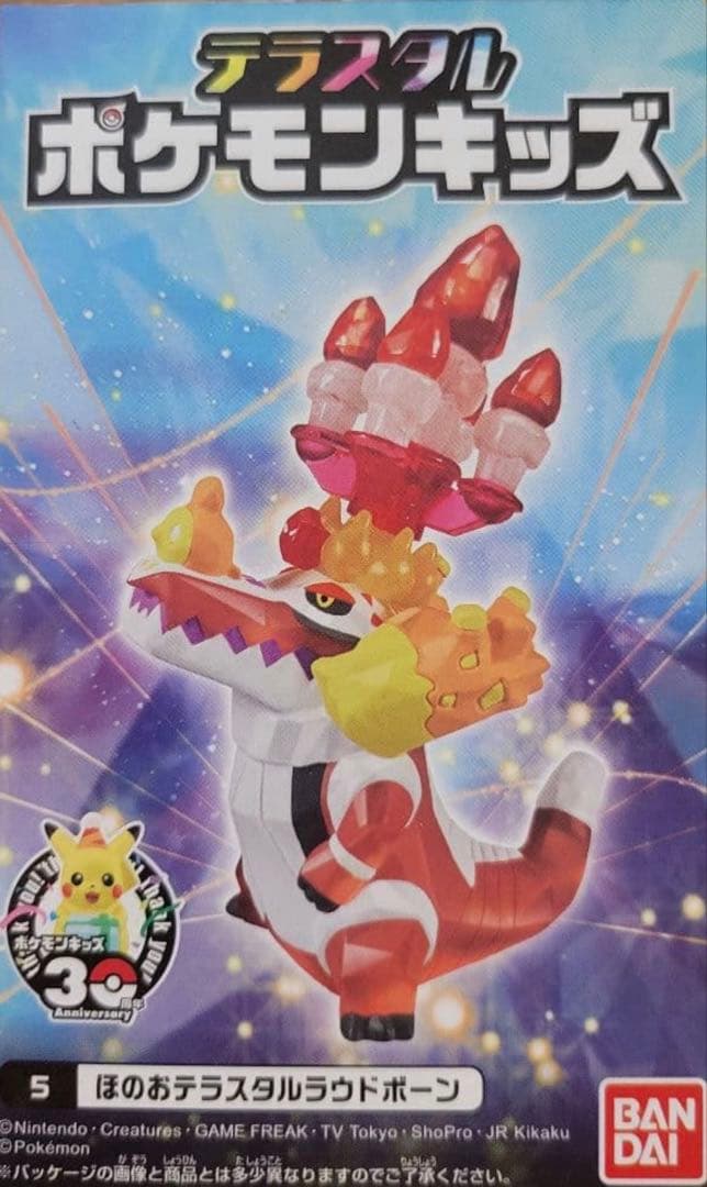 テラスタルポケモンキッズ　ほのおテラスタルラウドボーン　ポケモン30周年 — image 2