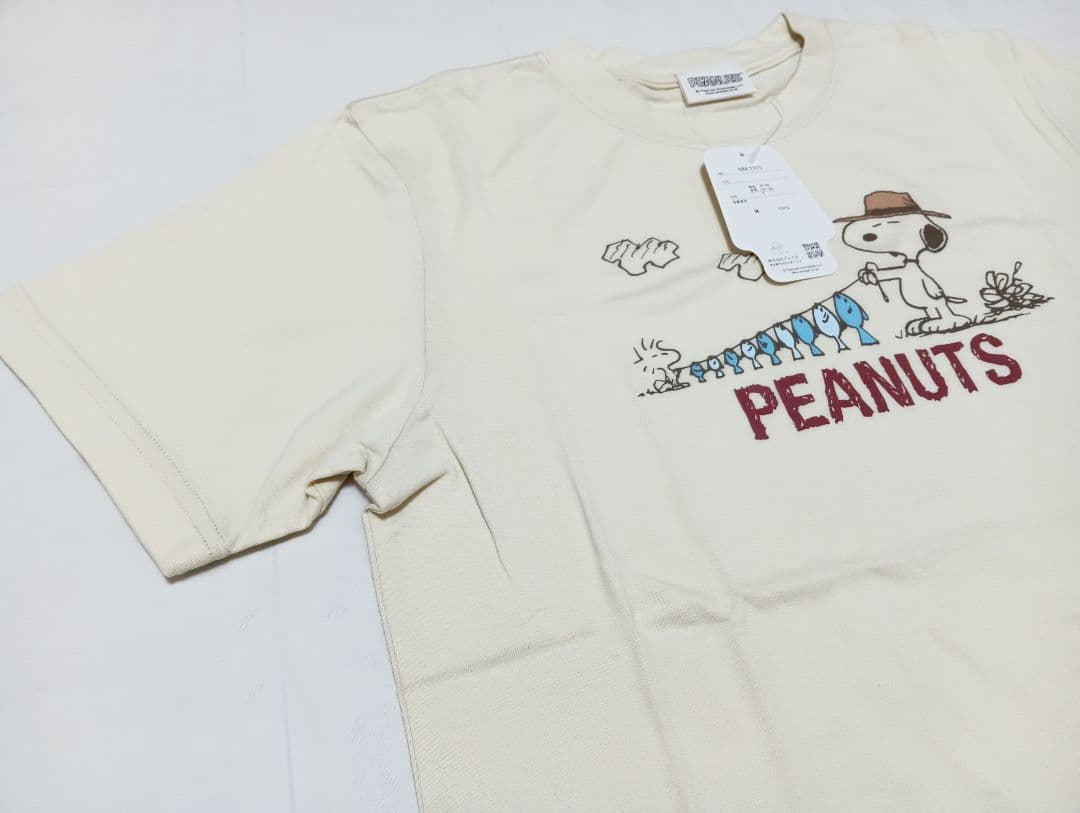 ​【新品タグ付き】スヌーピー PEANUTS 半袖 Tシャツ Sサイズ — image 3