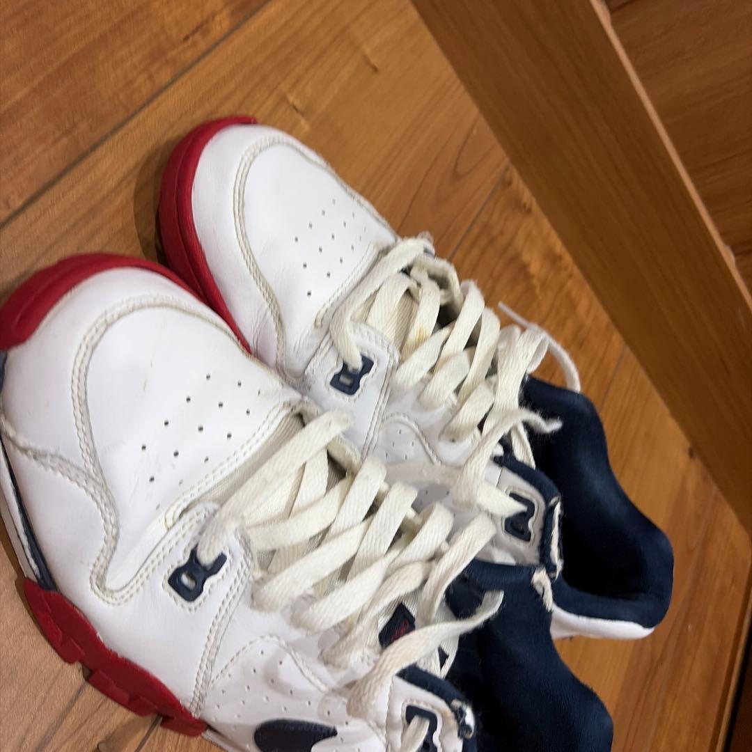 NIKE ホワイト ネイビー レッド スニーカー — image 2