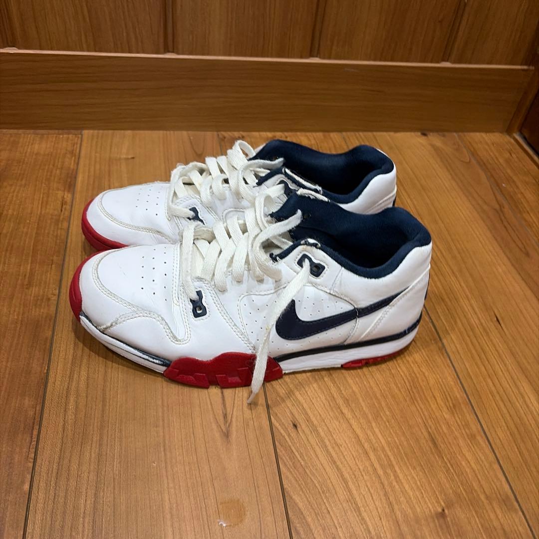NIKE ホワイト ネイビー レッド スニーカー — image 4