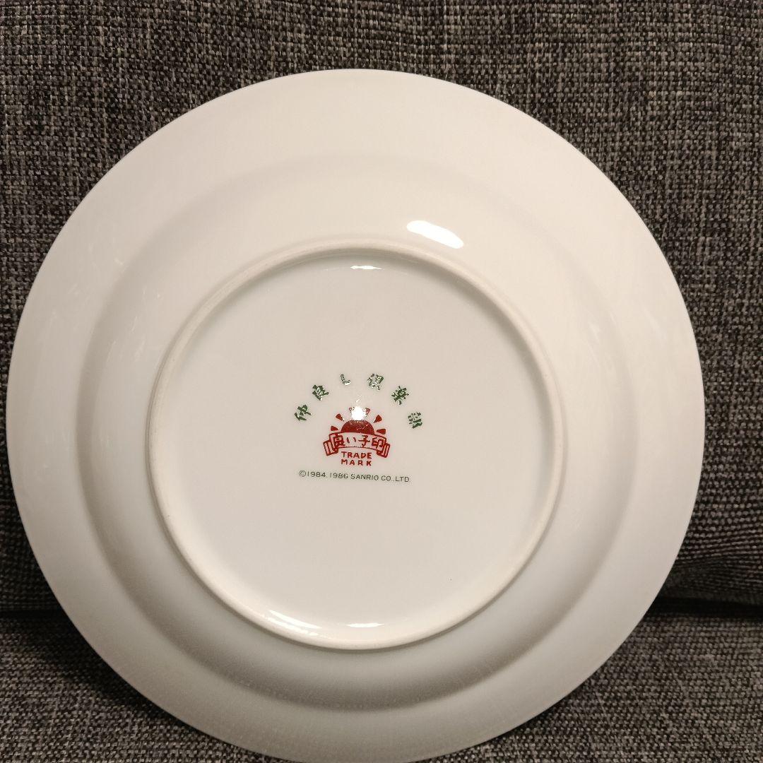 サンリオ　SANRIO　仲良し倶楽部　皿　1986年製 — image 4