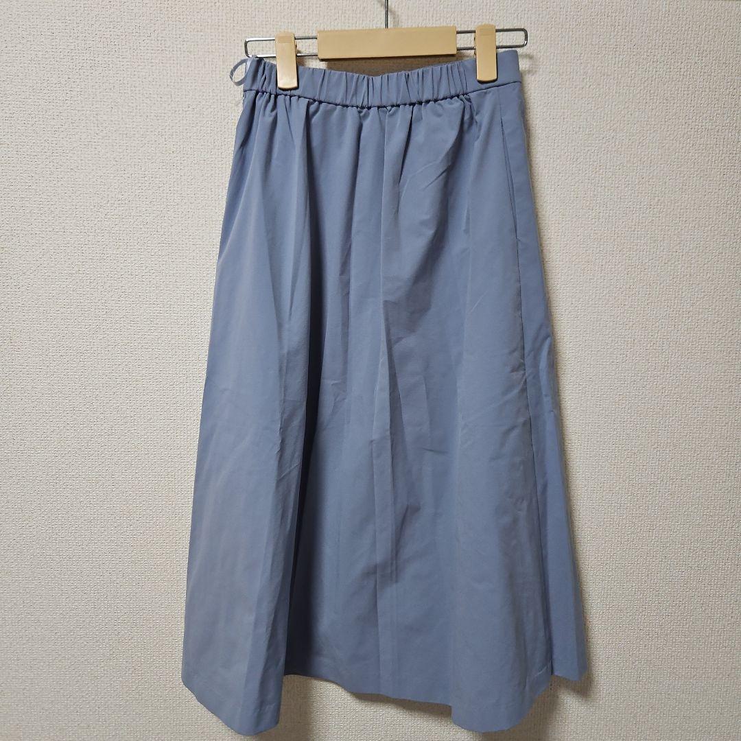 UNIQLO　ユニクロ　新品ドライストレッチ　タックフレアスカート　ハイウエスト — image 3