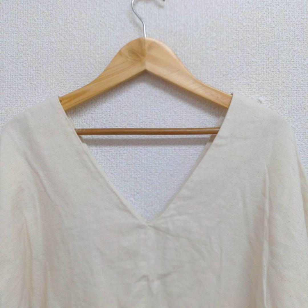 willfully リネンブレンド ドルマン カットソー ロンT アイボリー F — image 5