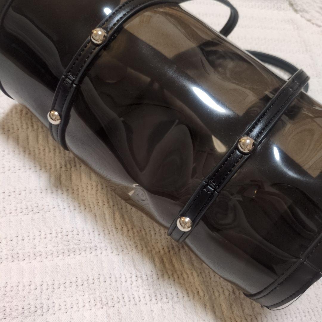 NOMADIS クリアバッグ ハンドバッグ ポーチ付き — image 2