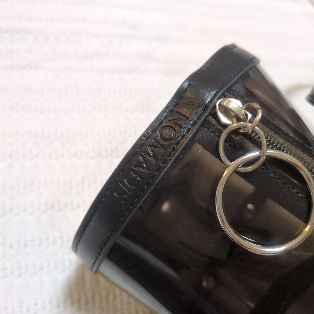 NOMADIS クリアバッグ ハンドバッグ ポーチ付き — image 5