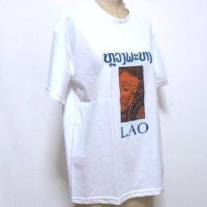 ラオス　ブッダ　Tシャツ　レディース（L～LL）メンズ（S）⑪ — image 4