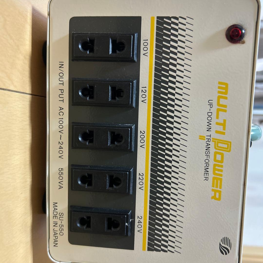 MULTI POWER アップダウントランス SU-550 本体 — image 3