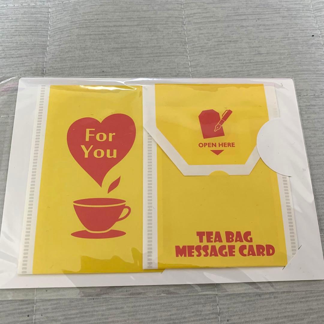 【未使用】文庫本風レターセット・ティーバッグ風メッセージカード — image 4