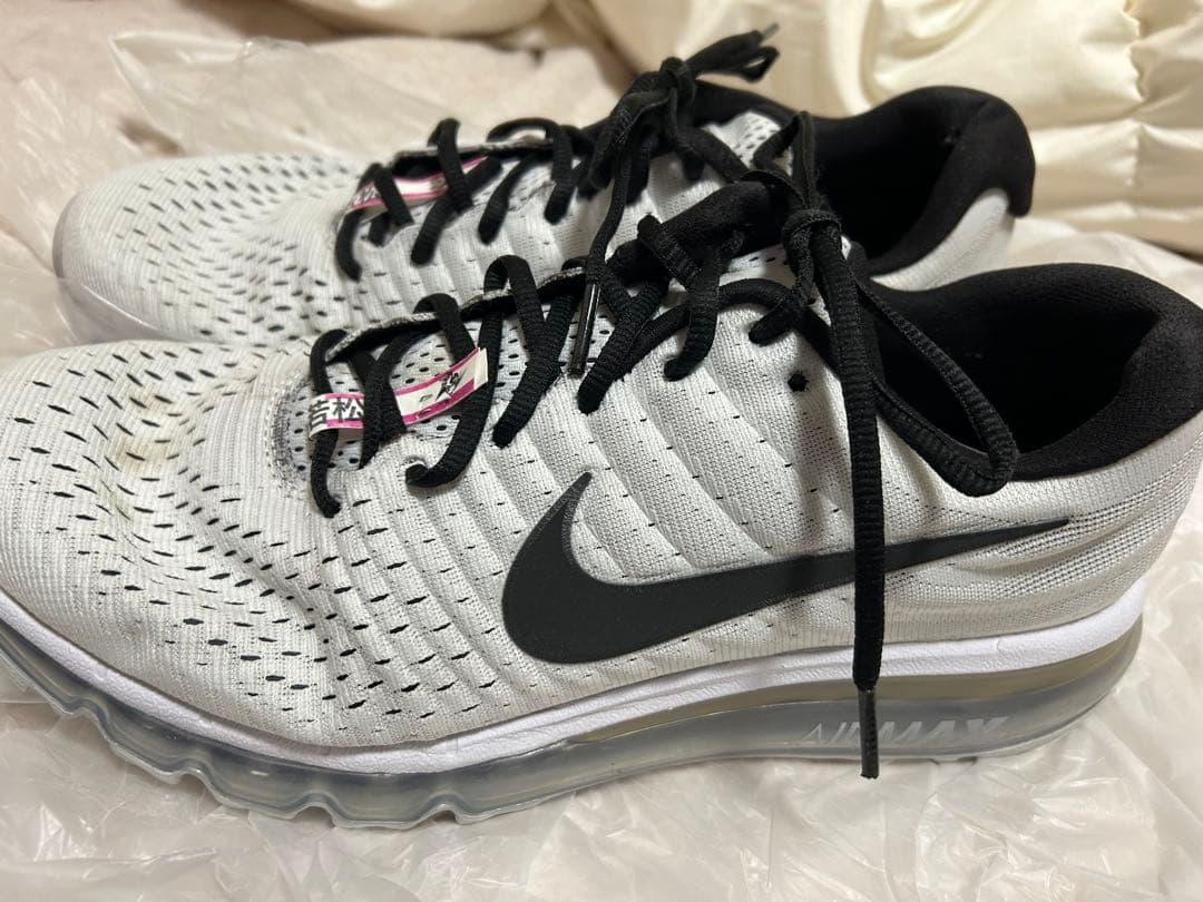 NIKE AIR MAX 2017 28.5cm ホワイトブラックシューズ — image 3