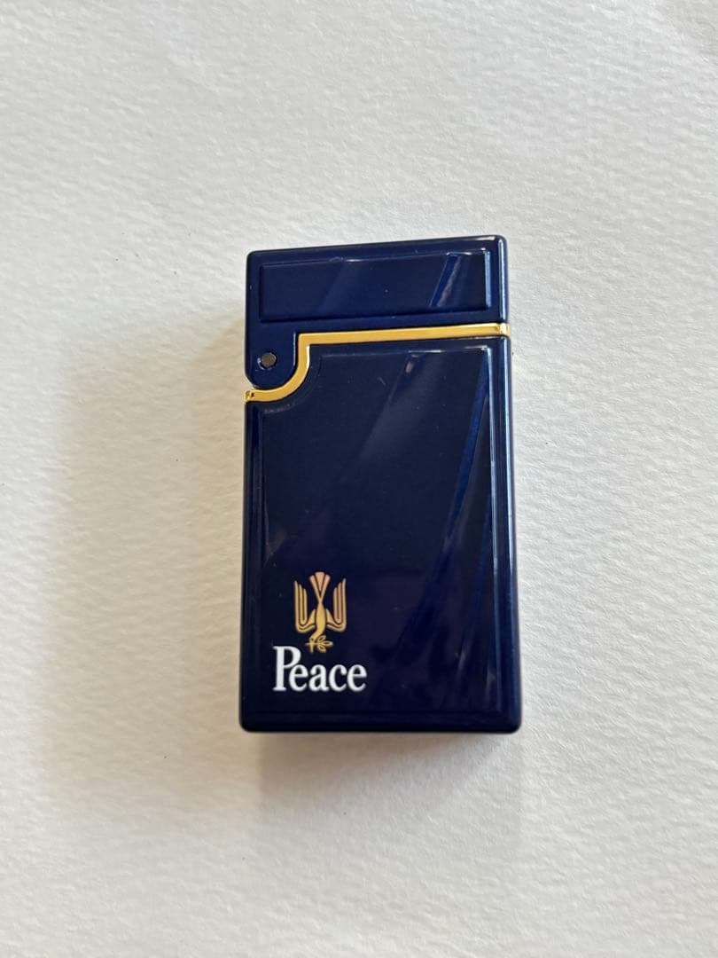Peace ピース ライター 本体 ネイビー ゴールド — image 3