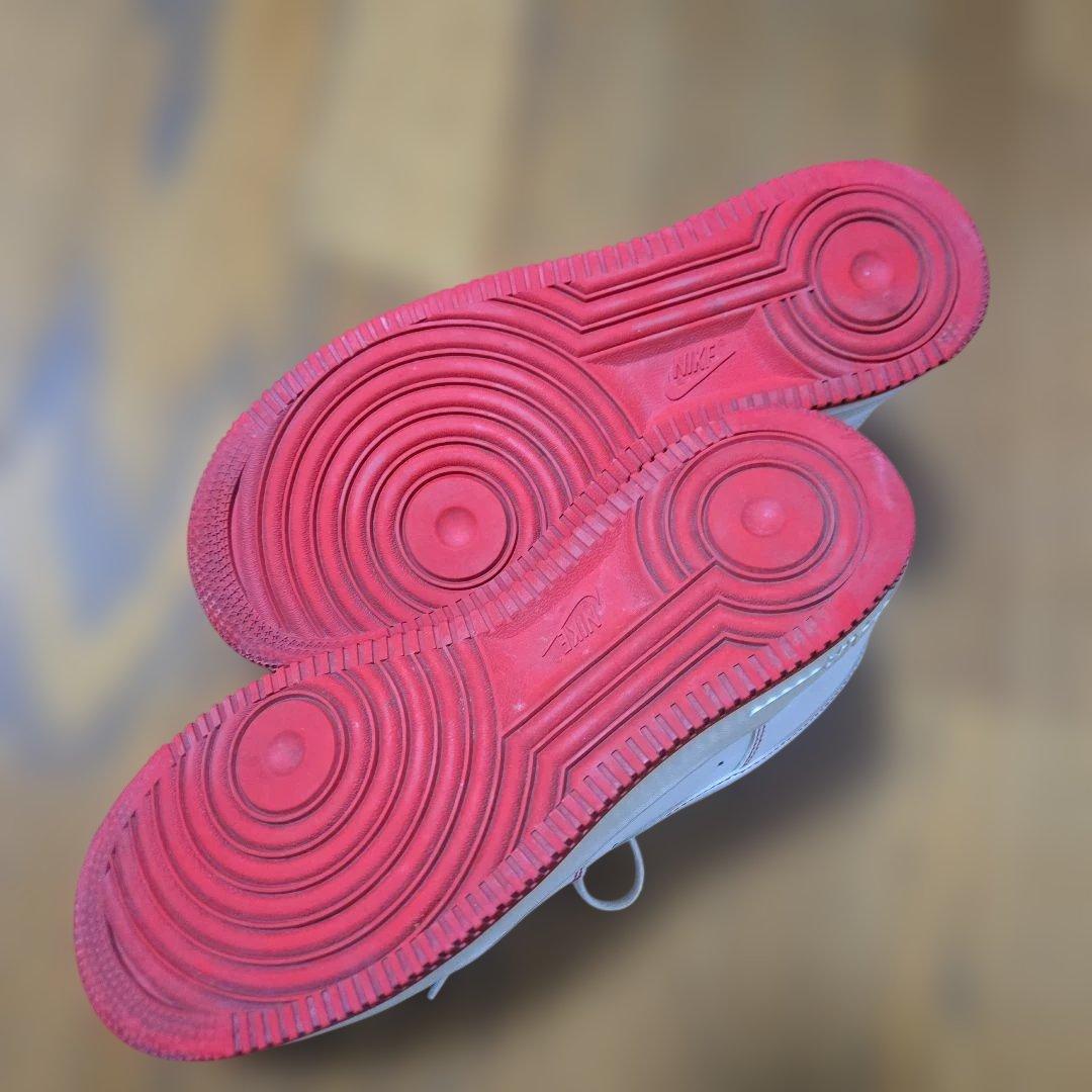 Nike Air Force 1 ホワイト/レッド スニーカー — image 4