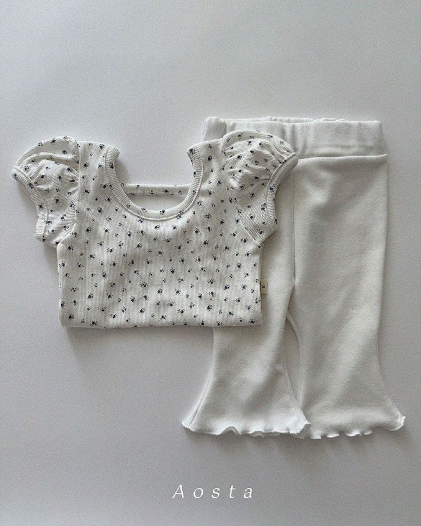 韓国子供服 新品未使用 aosta jelly pants アオスタ パンツ — image 3