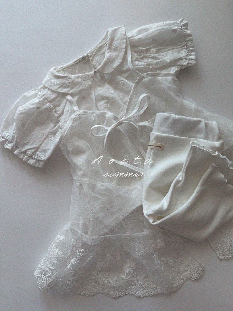 韓国子供服 新品未使用 aosta jelly pants アオスタ パンツ — image 4
