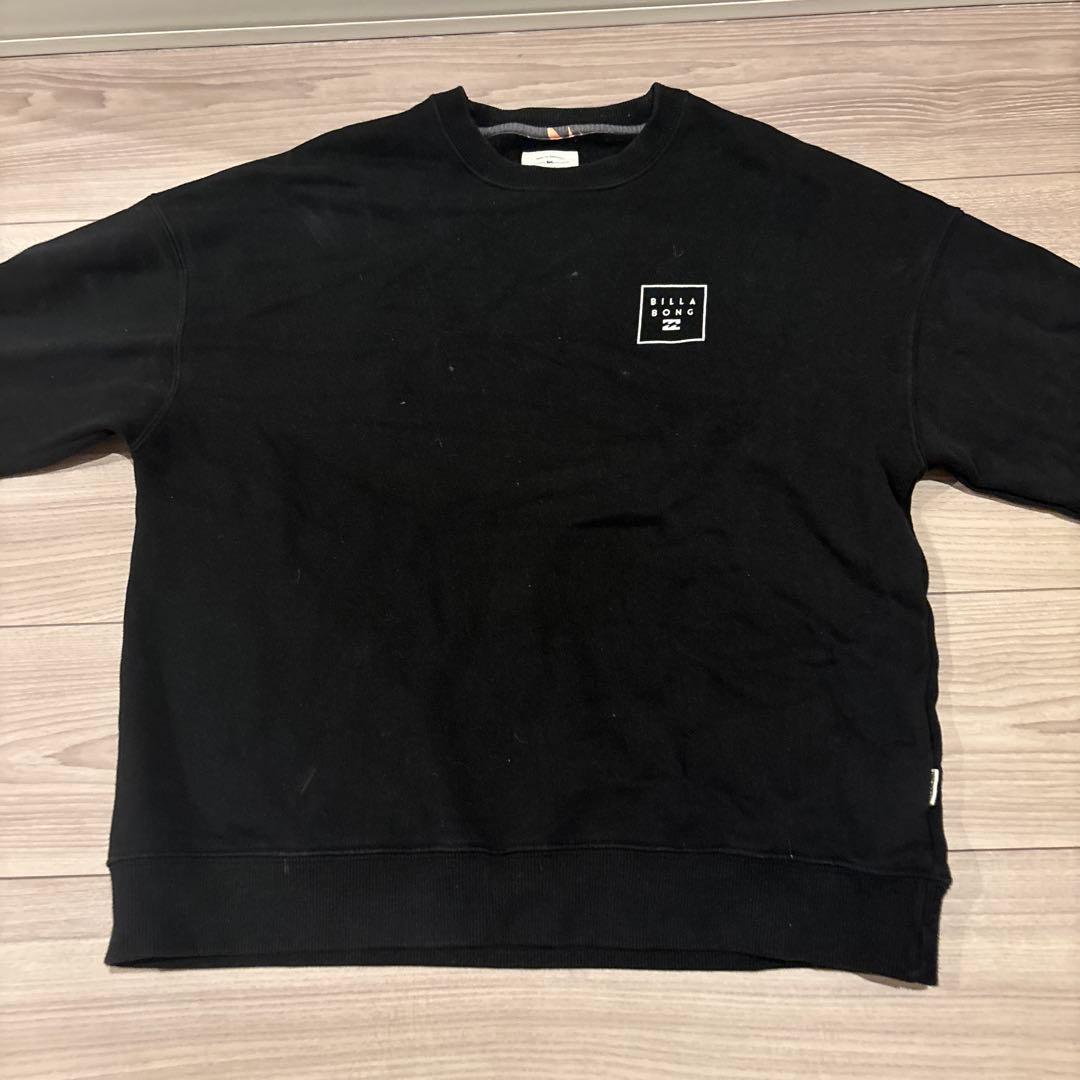 BILLABONG ブラック クルーネック スウェット — image 2