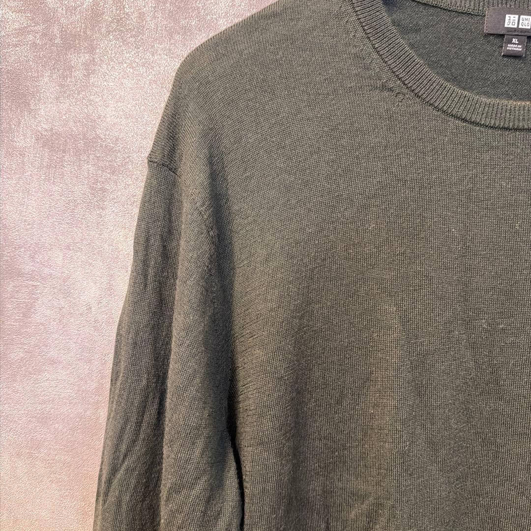UNIQLO メリノクルーネックセーター XL — image 4