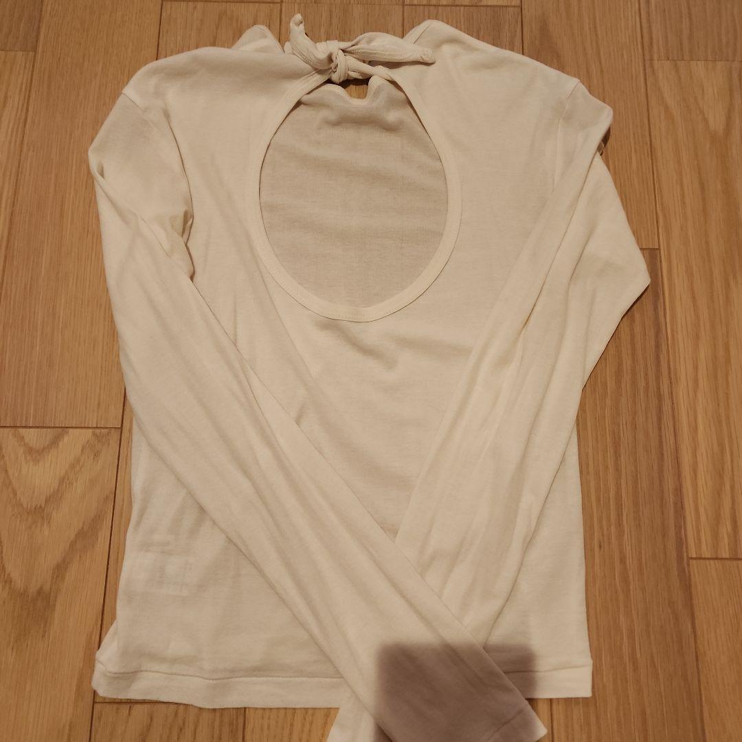 babaco ババコ Back Tied Long Sleeve カットソー — image 4