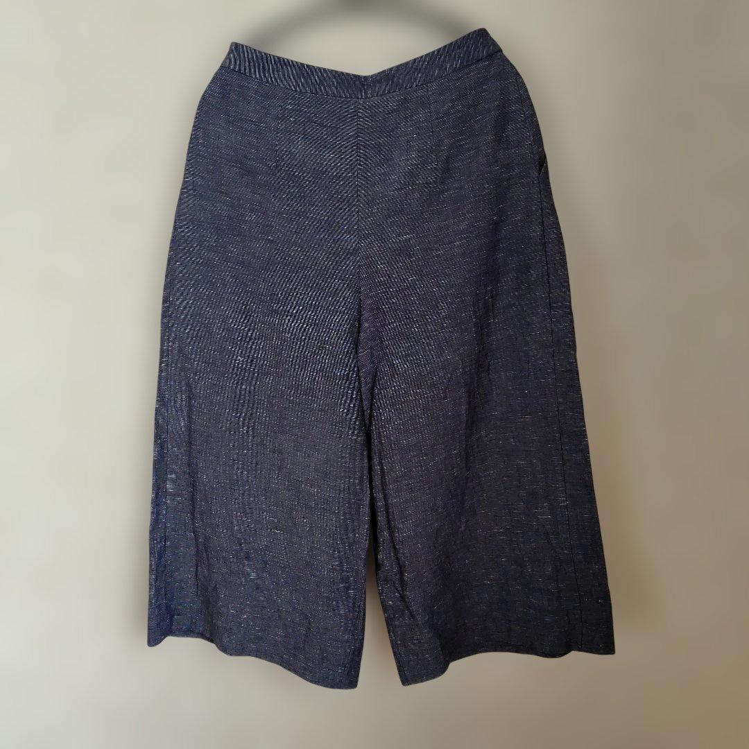 ZARA BASIC キュロット ネイビー — image 2