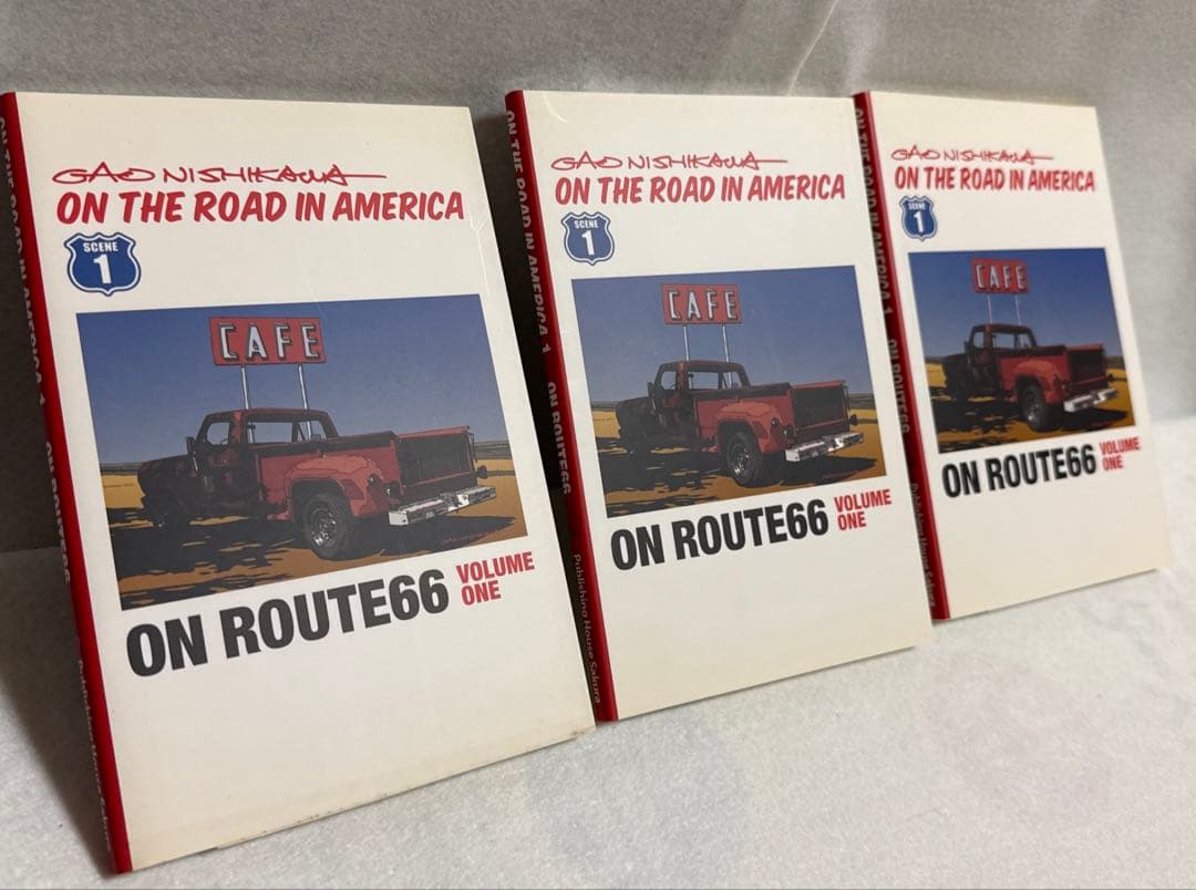 ガオニシカワポストカードブック ON ROUTE 66 Vol.1 3冊セット — image 5