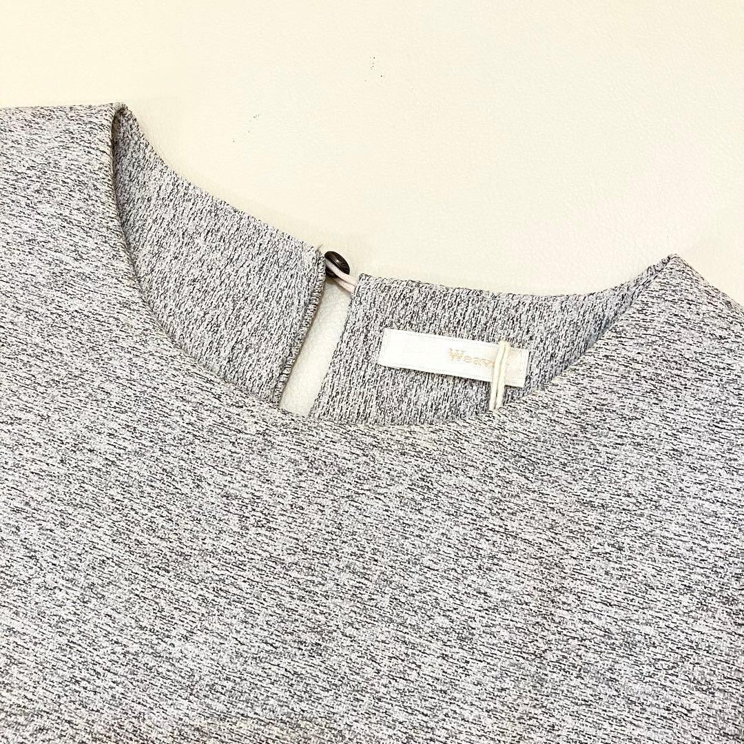 Weaver 未使用品 レイヤードデザイン ロングチュニック M — image 3
