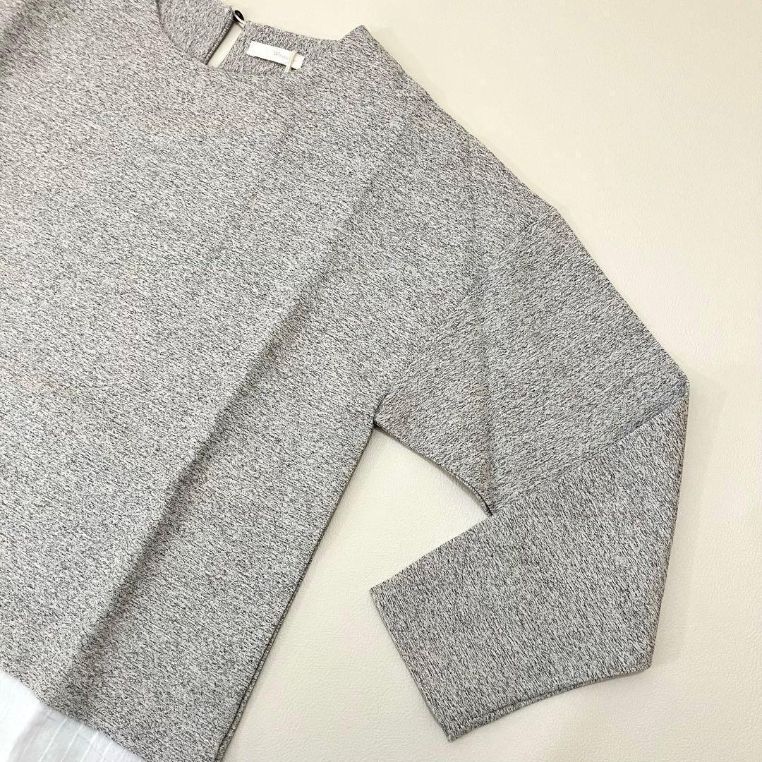 Weaver 未使用品 レイヤードデザイン ロングチュニック M — image 4