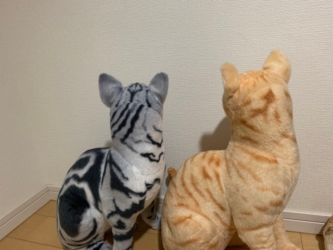 猫 ぬいぐるみ 2体セット リアル — image 4