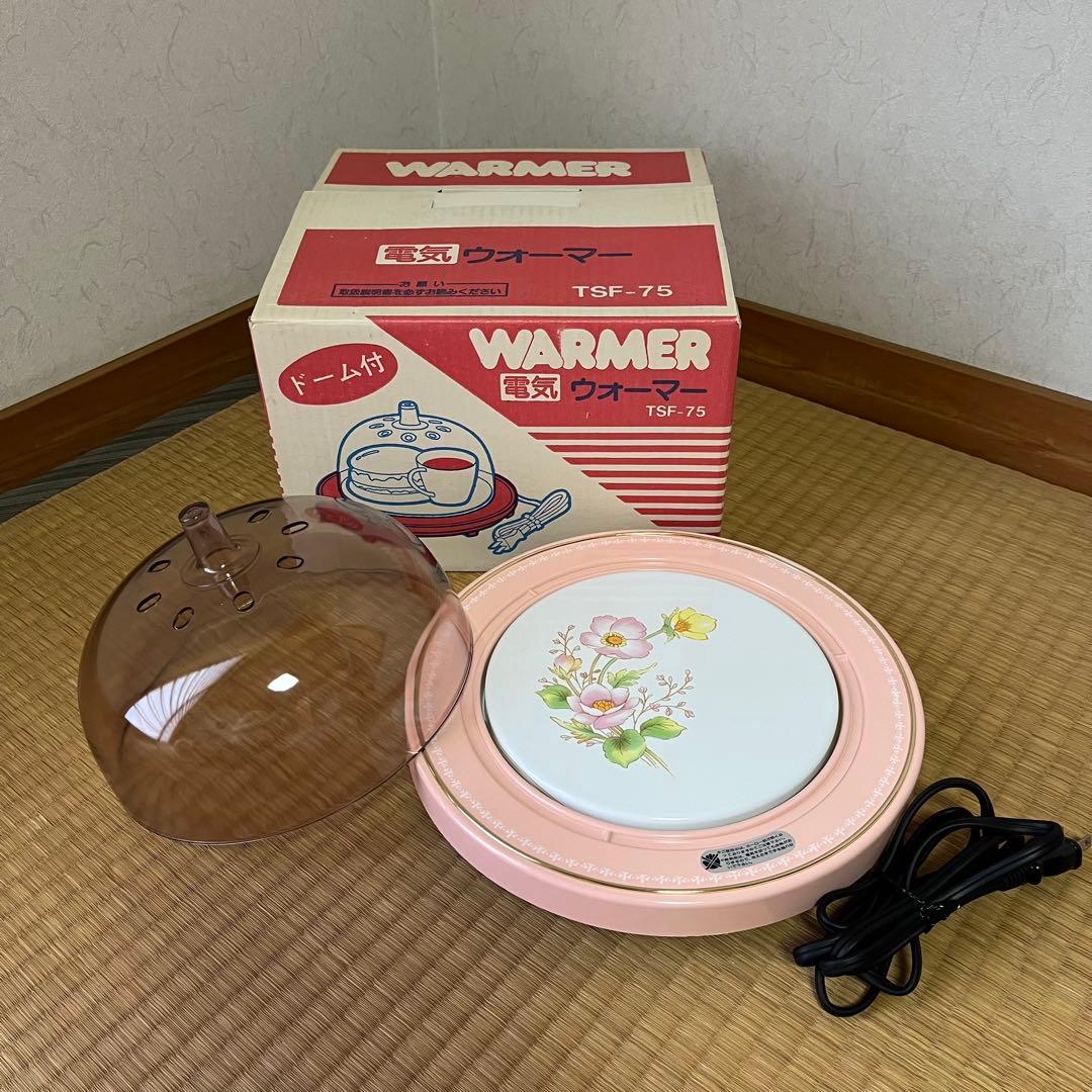 【未使用】電気保温トレイウォーマー 昭和レトロ家電 — image 2