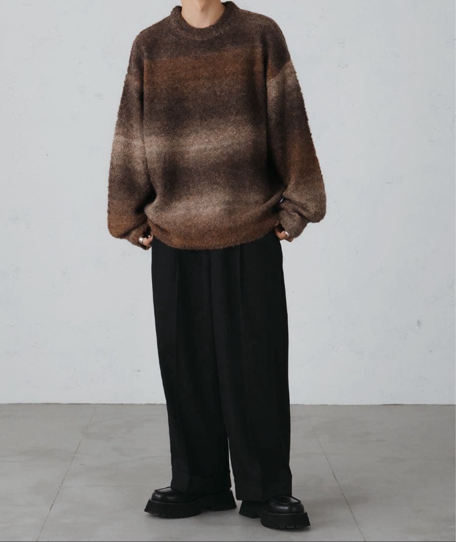 eponk グラデーションルーズニット — image 3