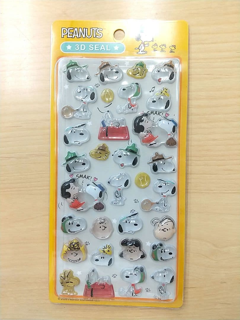 PEANUTS 3D SEAL ステッカー 4枚セット — image 2