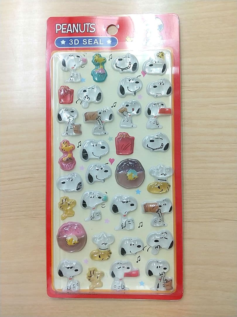 PEANUTS 3D SEAL ステッカー 4枚セット — image 3