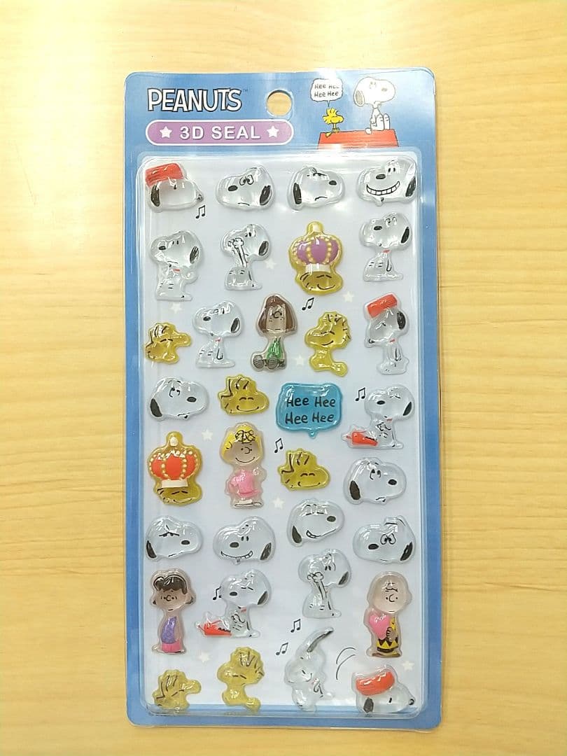 PEANUTS 3D SEAL ステッカー 4枚セット — image 4