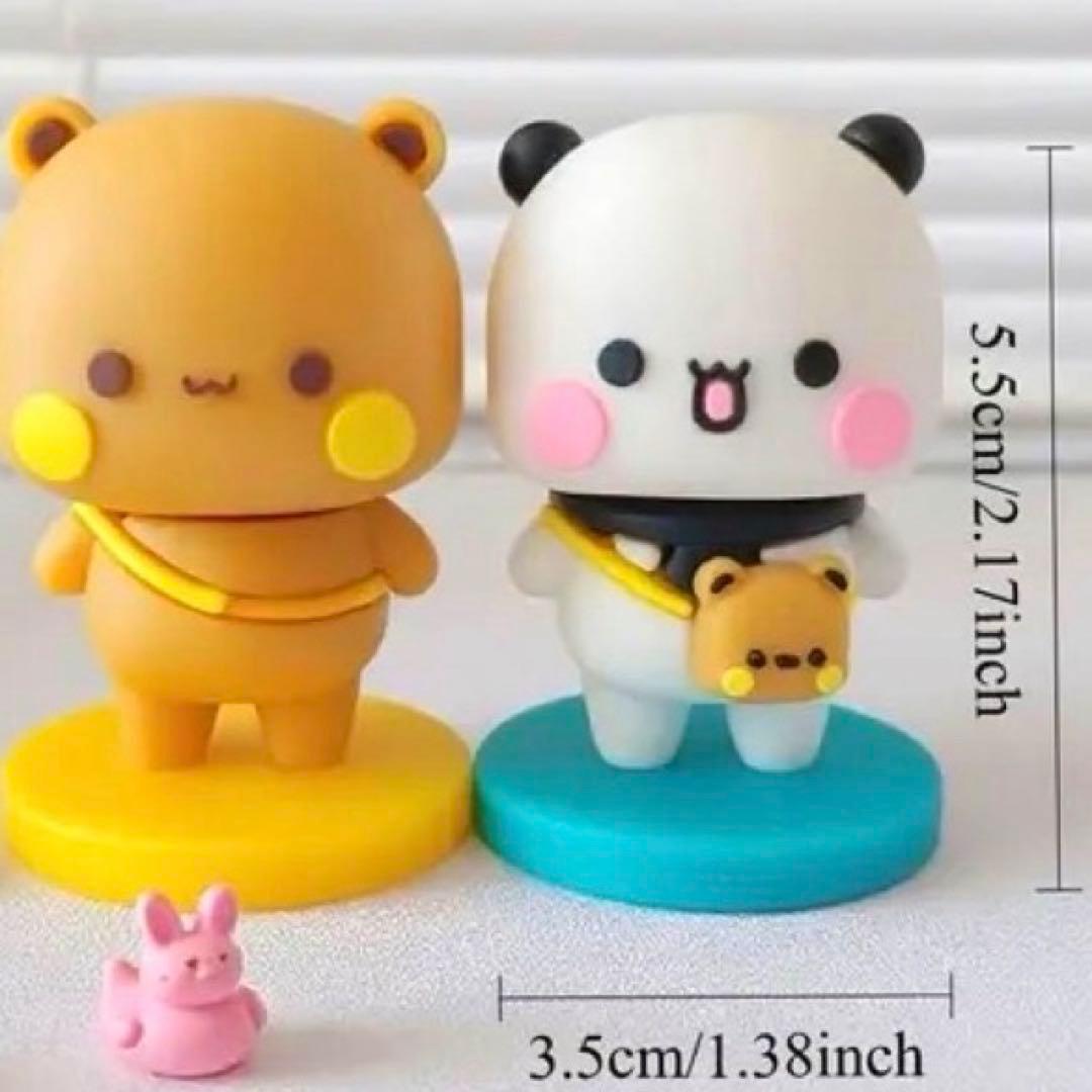 【新品】DuduとBubuインテリアマスコットペアセット — image 2
