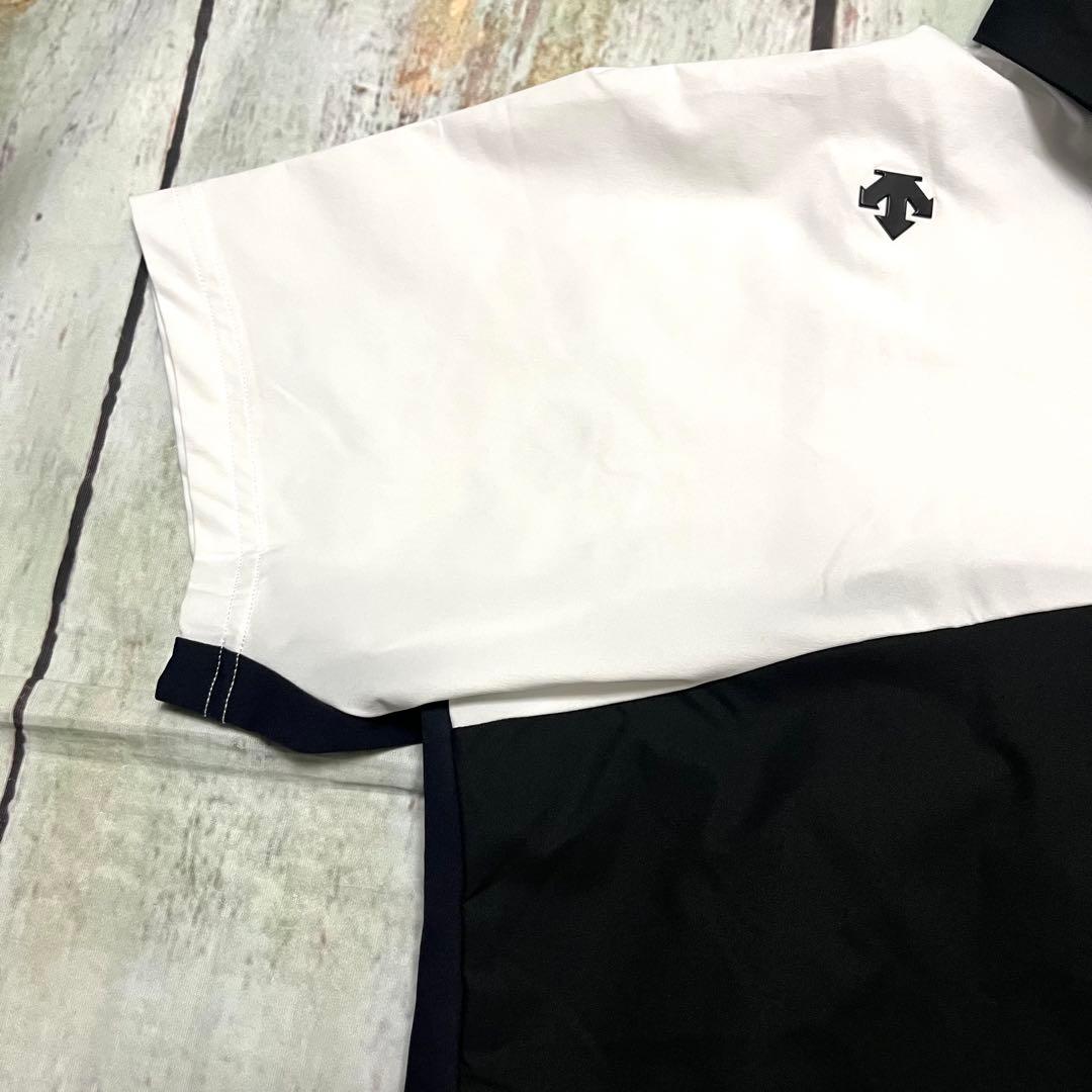【美品】DESCENTE GOLFデサントゴルフ　ストレッチポロシャツ L 軽量 — image 3
