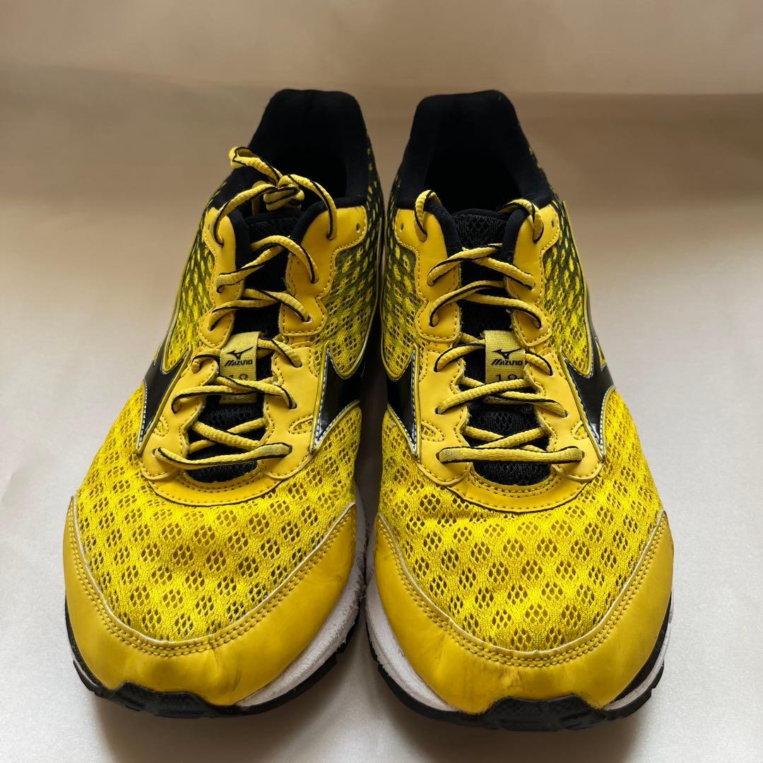 MIZUNO ランニングシューズ イエロー ブラック — image 2