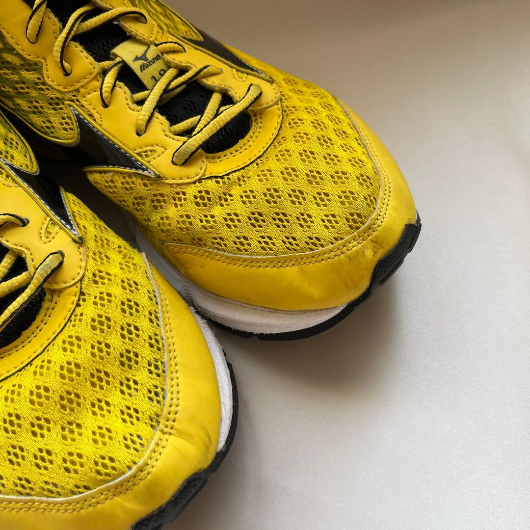 MIZUNO ランニングシューズ イエロー ブラック — image 5