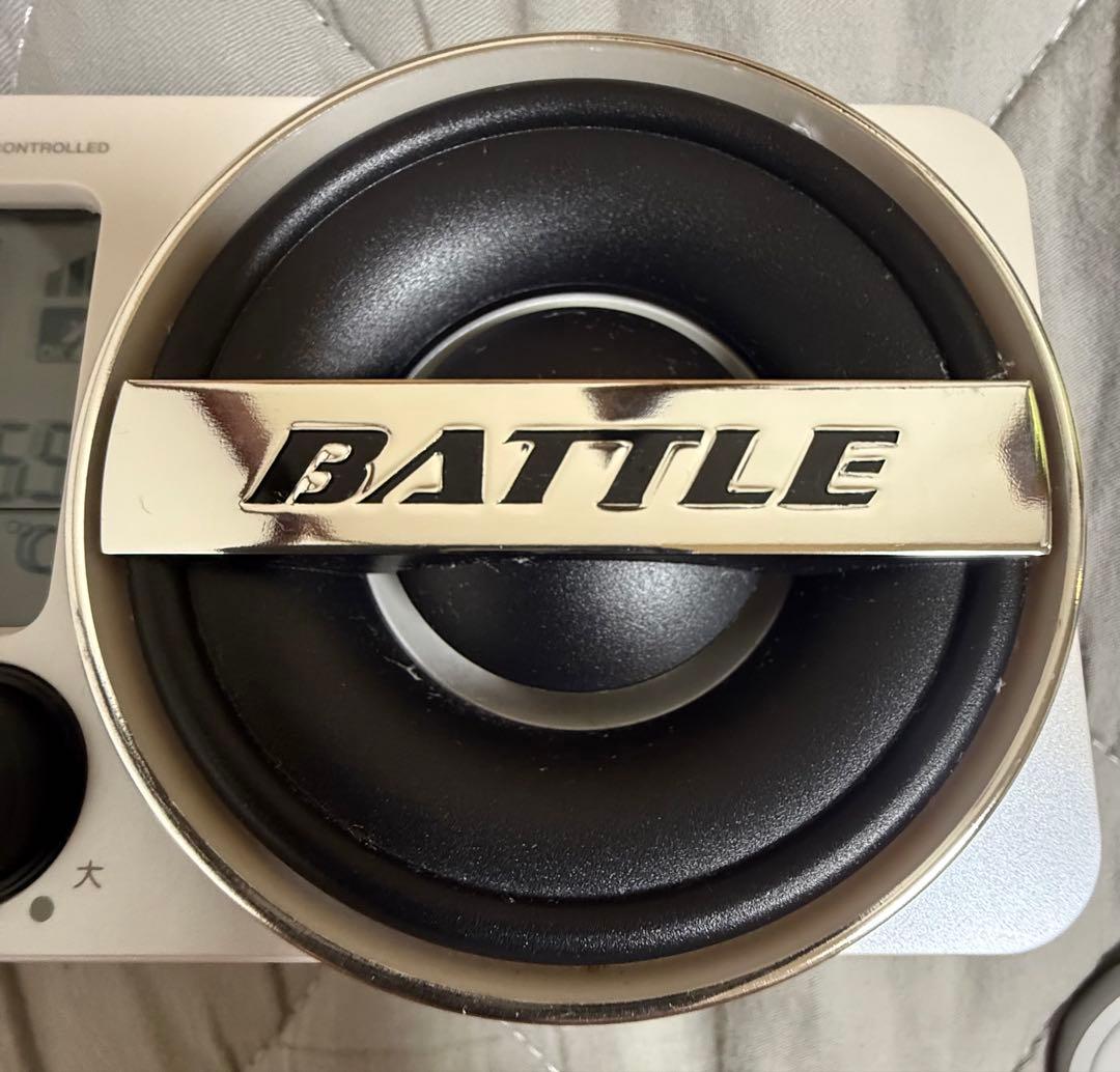 RHYTHM BATTLE 電波置時計 デジタルアラーム 大音量 取説付 — image 4